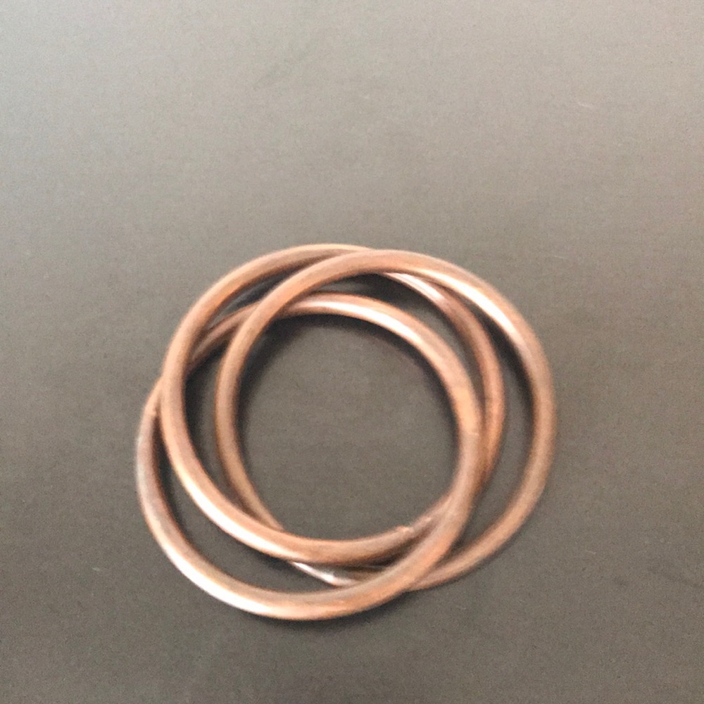 Bronze Three Ring Bracelet